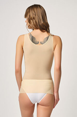 Ten Mı Emay 2938 Sırtı Tül Karyokalı Destekli Atlet Korse