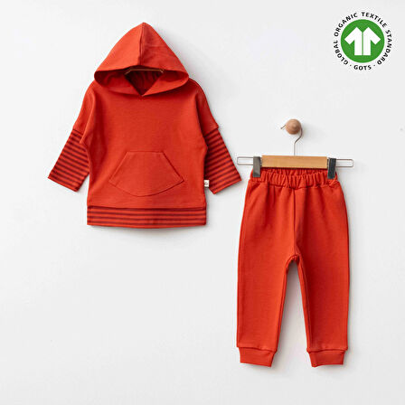 Eslenza Baby Organik 2'li Takım 0051 Kiremit