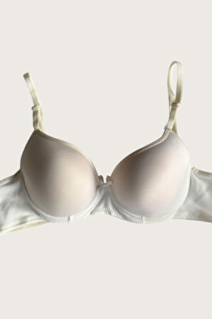 Mikro Kumaş İçi Boş Balenli Günlük Tek Desteksiz Sütyen