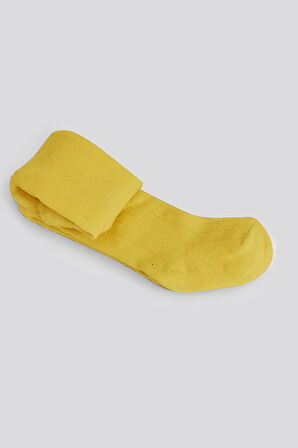 Bistyle Derby Mix Tekli Penye Külotlu Çorap Bs50102m Sarı