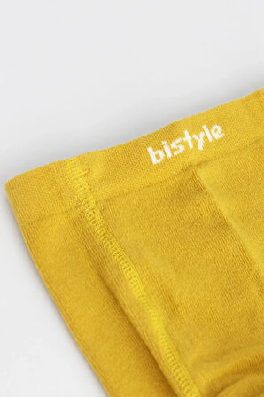Bistyle Derby Mix Tekli Penye Külotlu Çorap Bs50102m Sarı