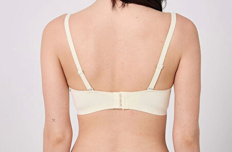 Freshness Msf05 Destekli V Dekolte Lazer Kesim Sütyen