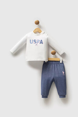 U.s. Polo Assn 3'lü Takım Usb2778 Mavi