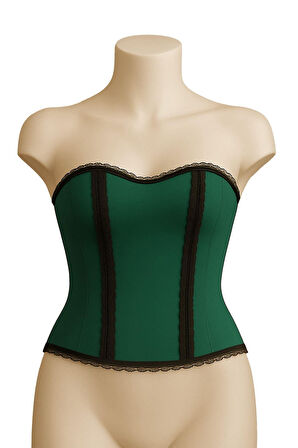 Yeşil Mı Emay 9155 F Fırfırlı Terletici Büstiyer