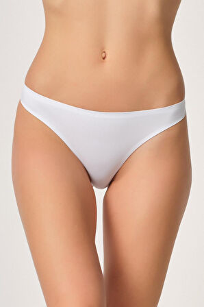 Beyaz Mı Emay 2802 Yapıştırma Lazer Kesim String Külot