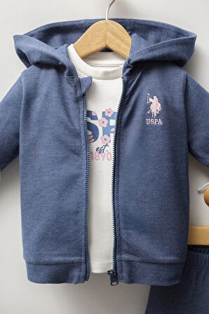 U.s. Polo Assn 3'lü Takım Usb2778 Mavi