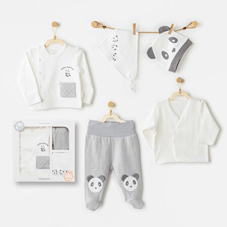 Keep Smiling 5'li Hastane Çıkışı Grey