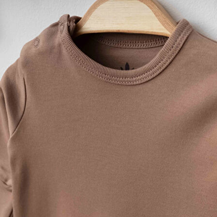 Eslenza Baby Organik 2'li Tulum 0049 Kahve