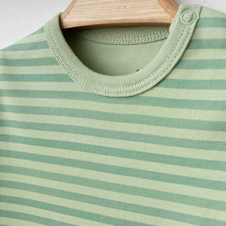 Eslenza Baby Organik 2'li Tulum 0048 Yeşil