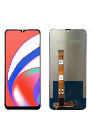 OPPO REALME C15 Uyumlu Servis Orjinali Ekran ve Dokunmatik