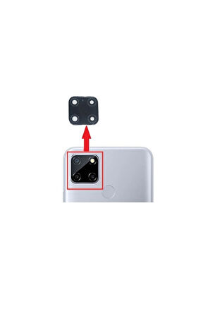 OPPO REAL ME C15 Uyumlu Kamera Camı