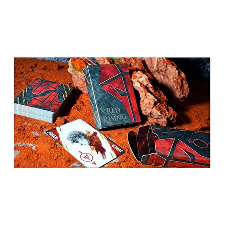 Red Rising House Mars Oyun Kağıdı Koleksiyonluk iskambil Kartları