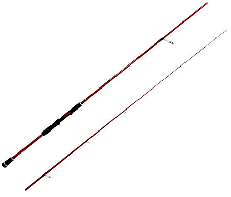 YekOutdoor Profesyonel LRF Seti Okuma Red Spin 7'0'' 2.12 cm 1-12 gr 2 Parça&Okuma Avenger AV-1000a 6+1BB Olta Makinesi