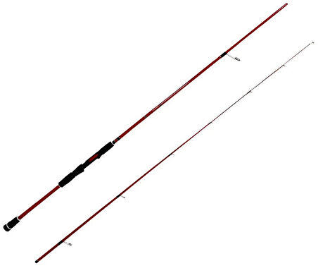 YekOutdoor Profesyonel LRF Seti Okuma Red Spin 7'6'' 228 cm 3-15 gr 2 Parça&Okuma Ceymar HD CHD-2500A Matt Black 7+1BB Olta Makinesi