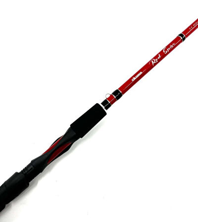 YekOutdoor Profesyonel LRF Seti Okuma Red Spin 7'6'' 228 cm 3-15 gr 2 Parça&Okuma Ceymar HD CHD-2500A Matt Black 7+1BB Olta Makinesi