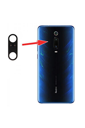 Xiaomi Redmi K20 Pro Uyumlu Kamera Camı