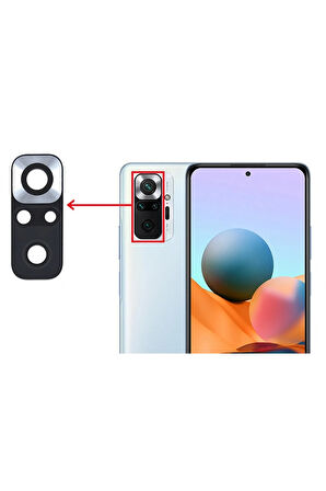 Redmi Note 10 Pro Uyumlu Kamera Camı