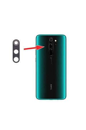 Redmi Note 8 Pro Uyumlu Kamera Camı