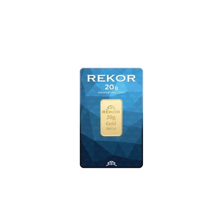 1 Adet 20 Gr 24 Ayar Altın (995)
