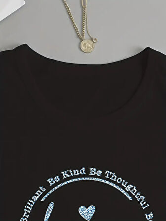 Reka Moda Kadın Uzun Kollu Bisiklet Yakabe Youdesenli Viskon Bluz