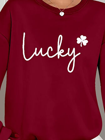 Reka Moda Kadın Uzun Kollu Bisiklet Yaka Viskon Iki Iplik Bluz