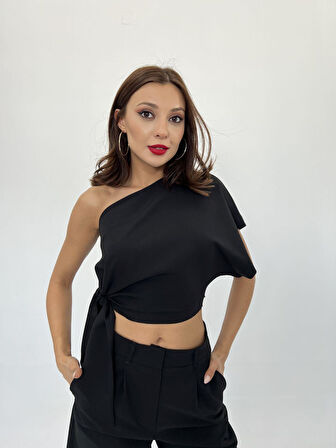 Reka Moda 4643 BLUZ-SİYAH