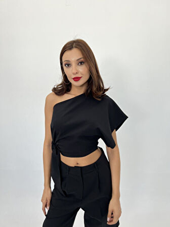 Reka Moda 4643 BLUZ-SİYAH