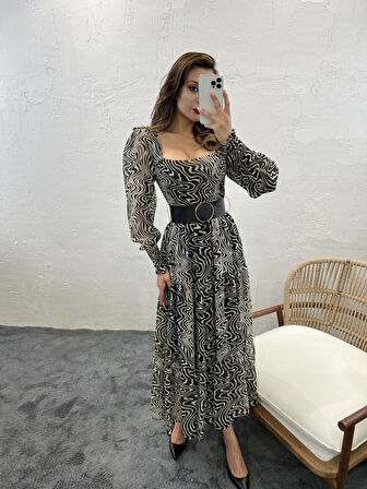 Reka Moda 5973 ELBİSE-MESSİNA
