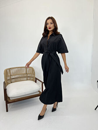 Reka Moda 5318 ELBİSE-SİYAH