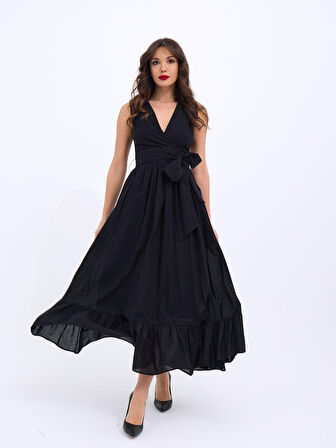 Reka Moda 6921 ELBİSE-SİYAH