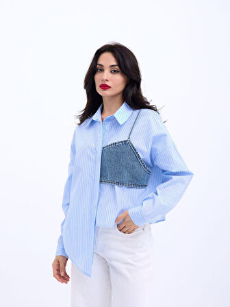 Reka Moda 5419 GÖMLEK-SAN DİEGO ÇİZGİLİ