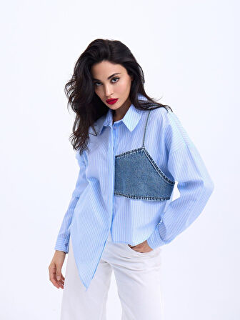 Reka Moda 5419 GÖMLEK-SAN DİEGO ÇİZGİLİ