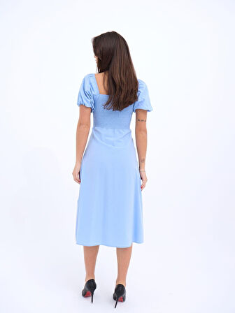 Reka Moda 5948 ELBİSE-MAVİ