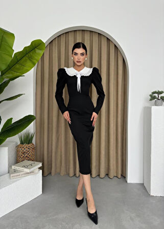 Reka Moda Coventry Yakalı Elbise