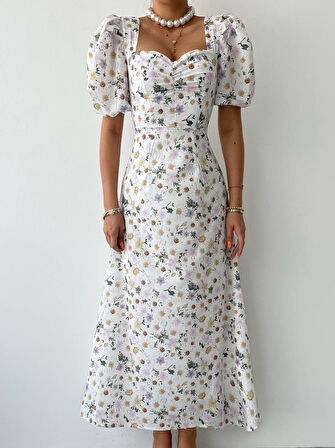 Reka Moda Juna Midi Boy Elbise