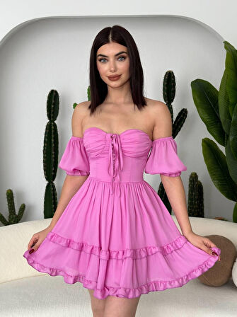 Reka Moda Vingo Mini Elbise