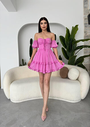 Reka Moda Vingo Mini Elbise