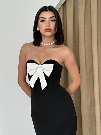 Reka Moda Harvoy Straplez Elbise