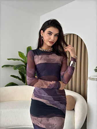 Reka Moda Pella Tül Elbise