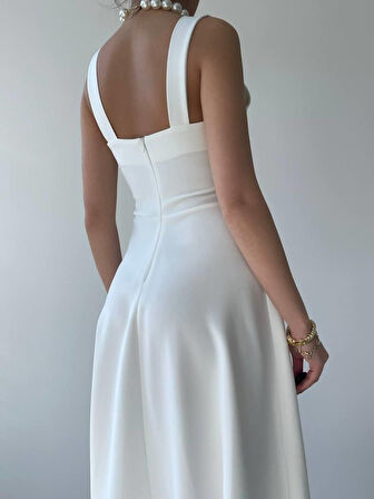 Reka Moda Neapolitan Askılı Elbise