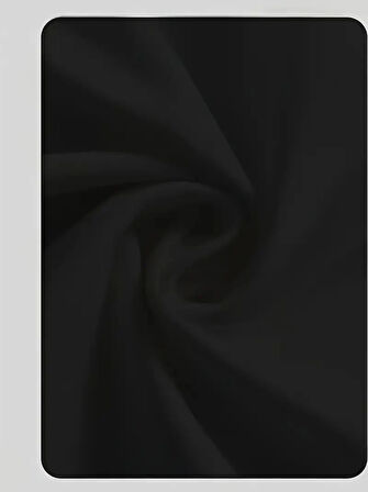 Reka Moda Baskılı Oversize Bisiklet Yaka T-shirt - Siyah