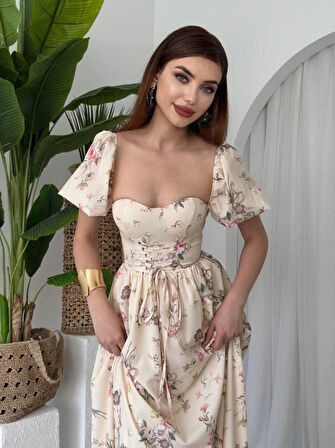 Reka Moda Camila Bağlamalı Elbise