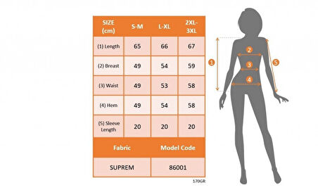 Reka Moda Kadın Kısa Kollu Bisiklet Yaka Kalp Baskılı Süprem Bluz