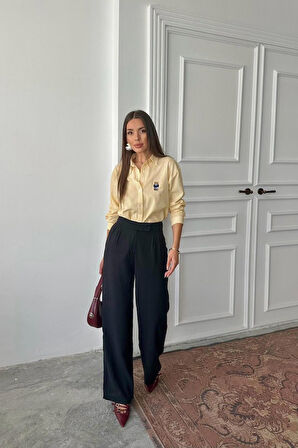 Reka Moda Siyah Pantolon