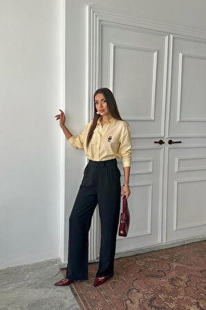 Reka Moda Siyah Pantolon
