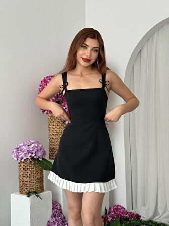 Reka Moda Steel Fiyonk Detay Elbise