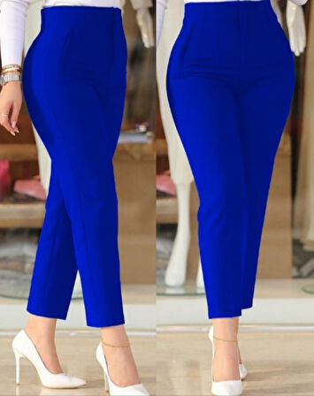 Reka Moda Kadın çima Detay Ithal Krep Pantolon