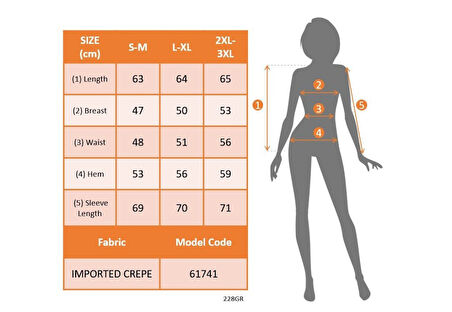 Reka Moda Kadın Uzun Kollu Bisiklet Yaka Kolları Tül Detaylı Nervürlü Ithal Krep Bluz