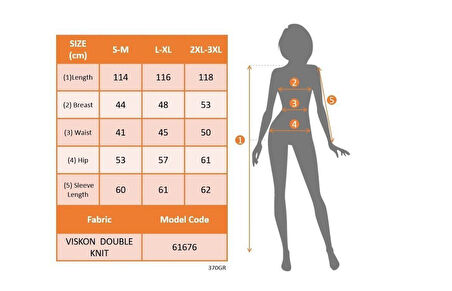 Reka Moda Kadın Uzun Kollu Bisiklet Yaka Arkası çapraz Detaylı Viskon Iki Iplik Maxi Elbise
