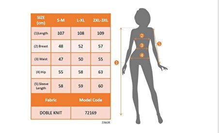 Reka Moda Kadın Uzun Kollu V Yakalı Yandan Yırtmaçlı Iki Iplik Midi Elbise